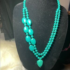 Nate&Etan Turquoise Beaded Necklace